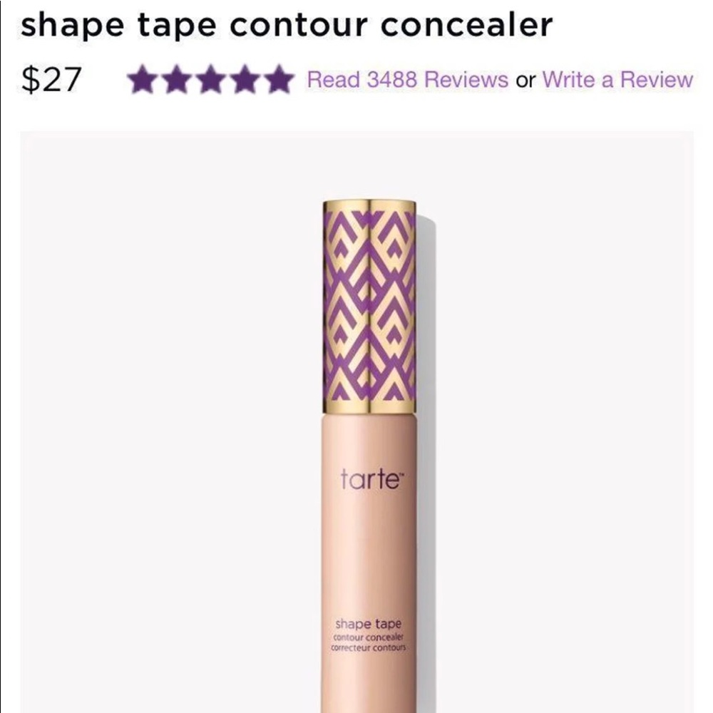 Tarte shape tape concealer